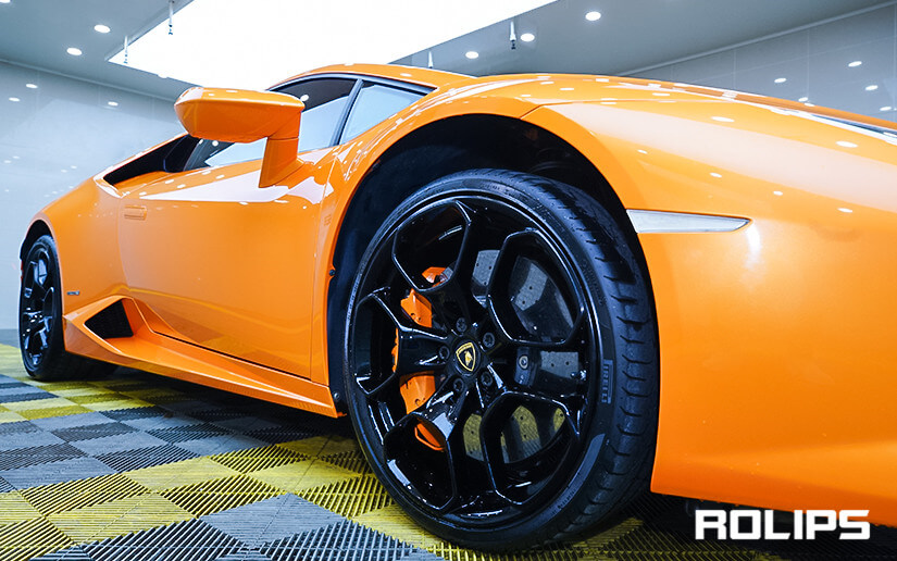 兰博基尼贴车衣的效果怎么样