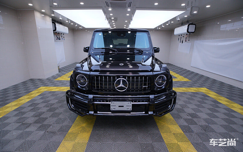 奔驰贴V-KOOL车衣的效果图