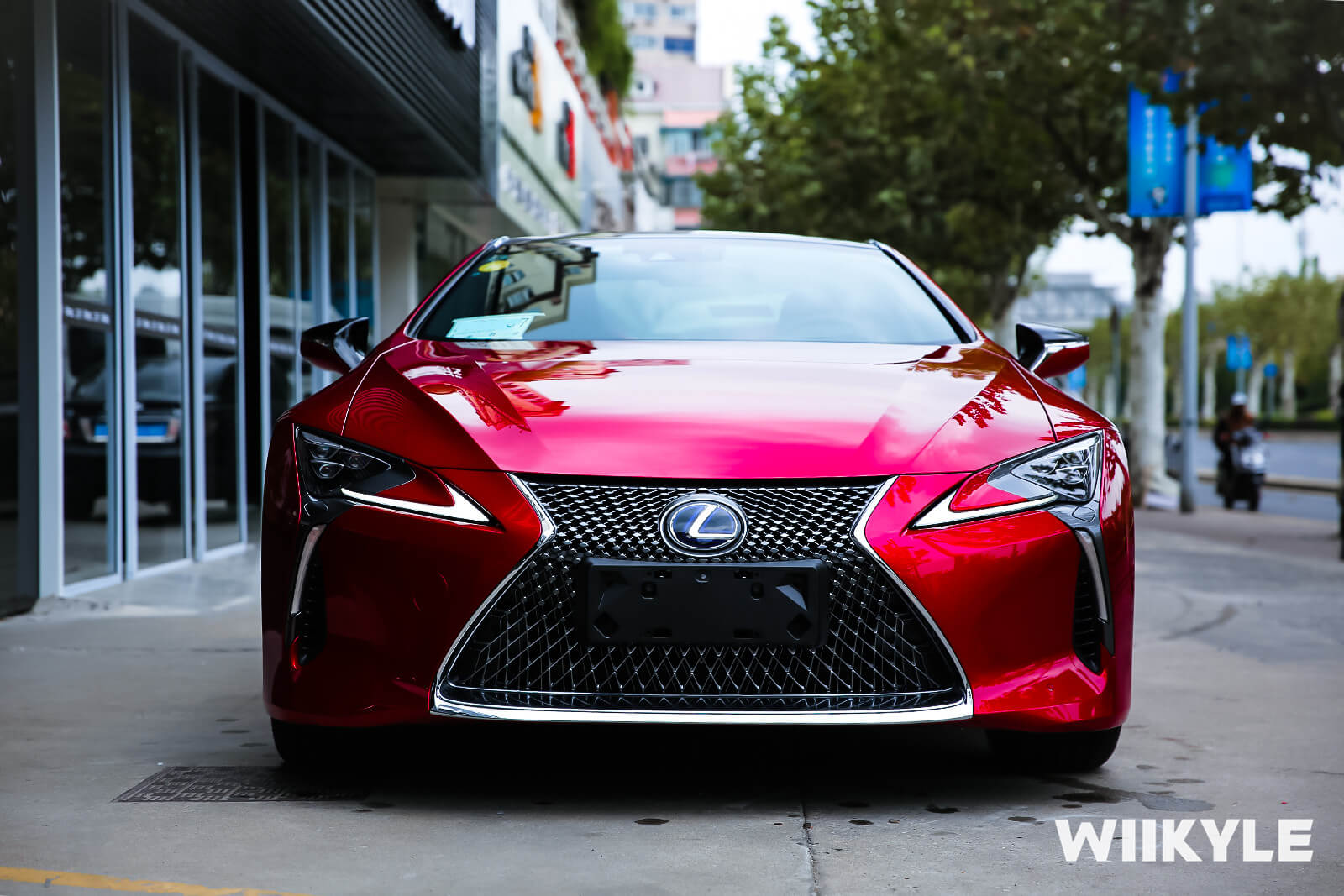 雷克萨斯施工WIIKYLE车衣效果图