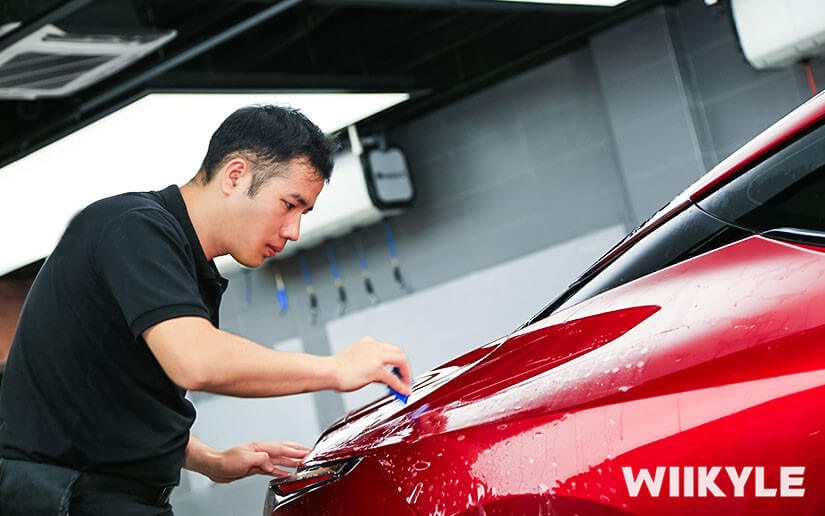 WIIKYLE车衣施工除水