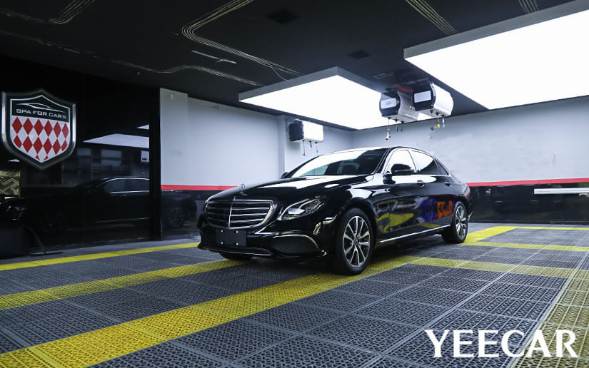 奔驰施工完成整体效果图