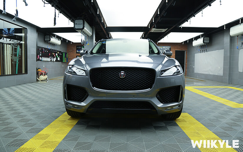 捷豹贴隐形车衣效果图