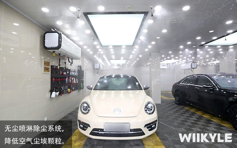 威固旗舰店无尘车间配备无尘喷淋设备