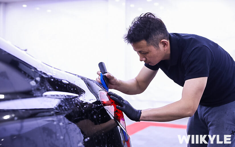 贴车衣专用刮板，除去多余的水和气泡