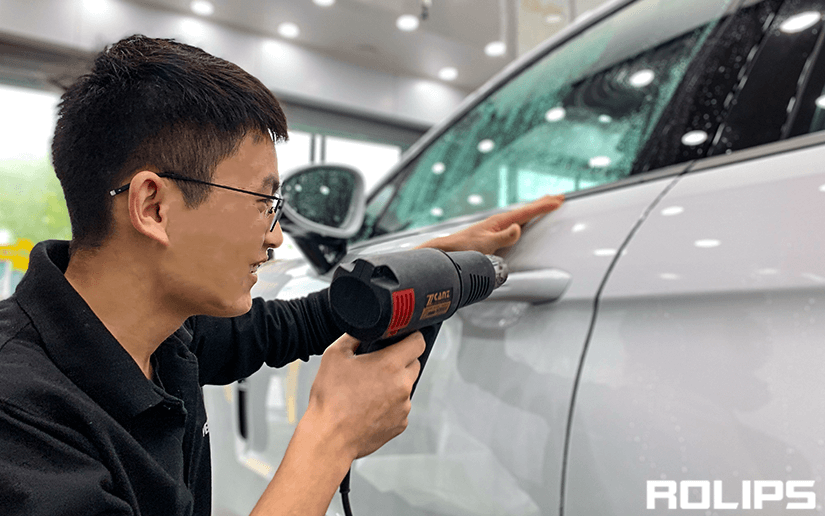 白色车贴ROLIPS隐形车衣抗黄变能力怎么样？（6）