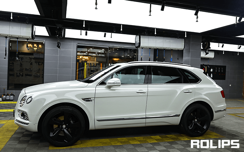 宾利车贴ROLIPS隐形车衣的效果怎么样