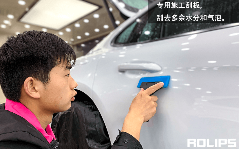 白色车贴ROLIPS隐形车衣抗黄变能力怎么样？(12)