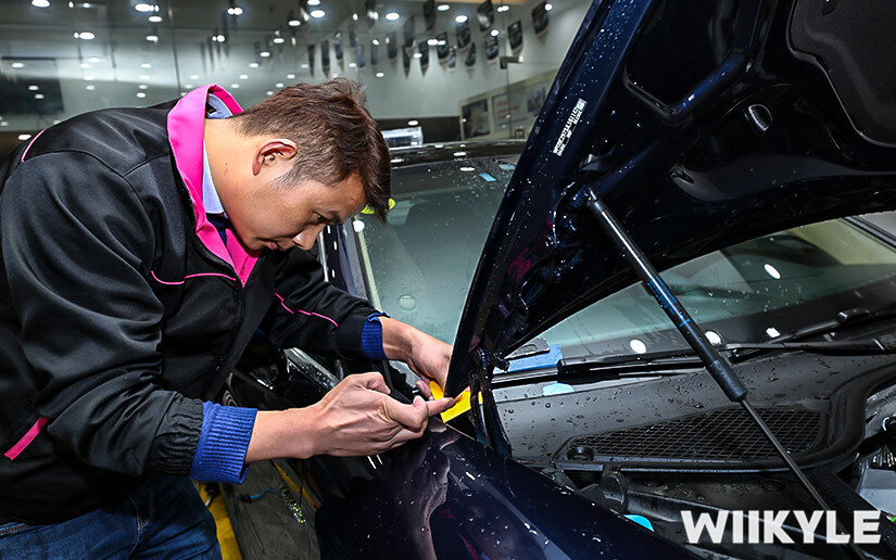 WIIKYLE车衣超强的修复功能