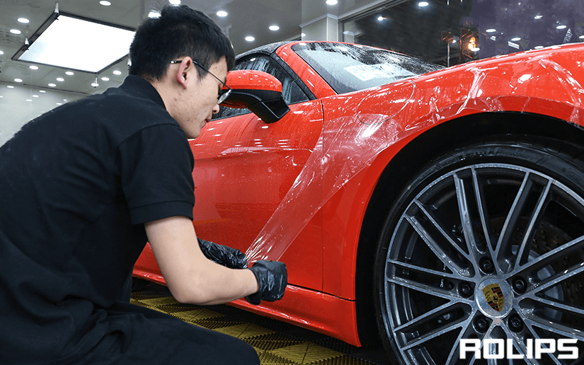 ROLIPS隐形车衣的施工环境怎么样？（图1）