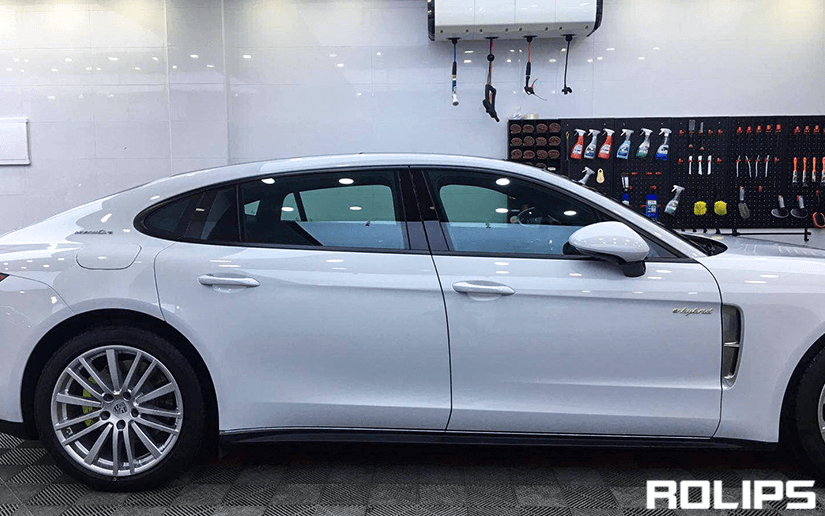 白色车贴ROLIPS隐形车衣抗黄变能力怎么样？（15）