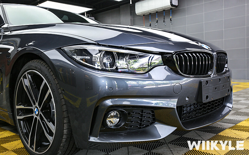 隐形车衣透明性较强，能够提高车身光泽度