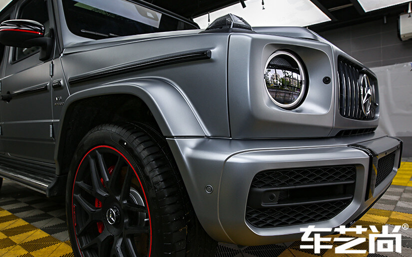 奔驰AMG装贴威固隐形车衣效果图（4）