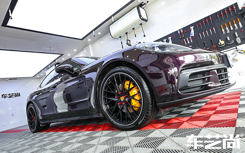 车艺尚旗下威固旗舰店施工车间展示