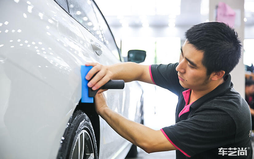 V-KOOL车衣贴膜施工过程