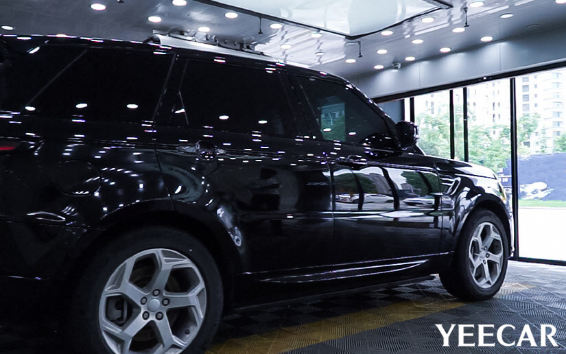 路虎贴YEECAR隐形车衣施工完成图