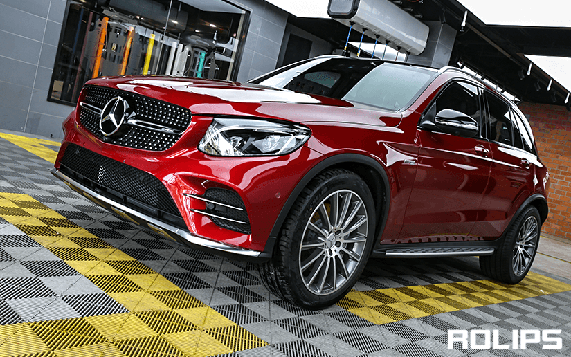 红色车贴ROLIPS隐形车衣的效果展示怎么样