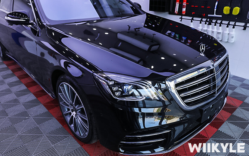 奔驰施工WIIKYLE车衣效果图