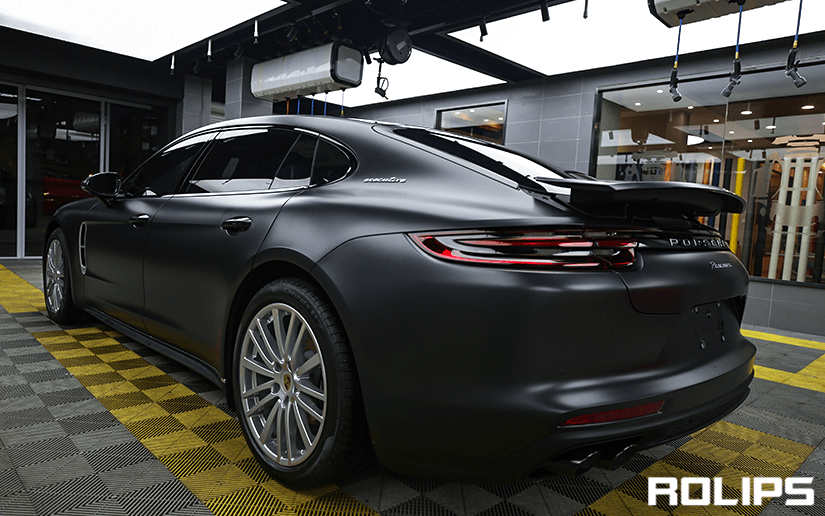 保时捷贴ROLIPS哑光车衣好看吗？（8）