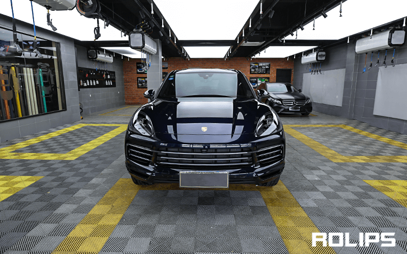 卡宴贴ROLIPS车衣的展示效果怎么样