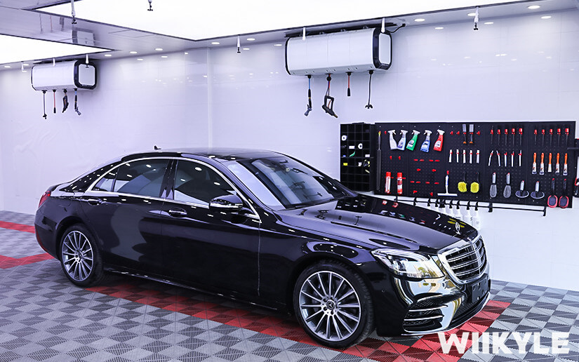 WIIKYLE配备无尘车间，还有无尘喷淋设备