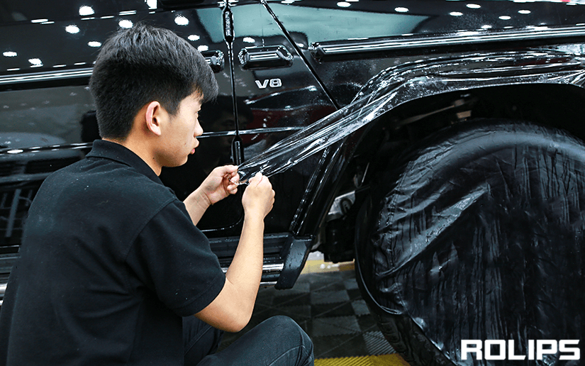奔驰贴膜为什么选择ROLIPS隐形车衣？（2）