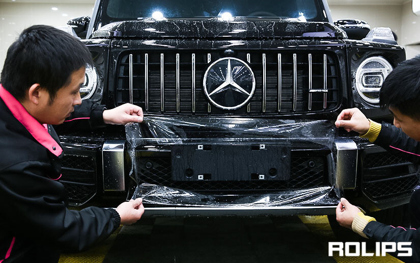 贴ROLIPS车衣的施工过程是什么