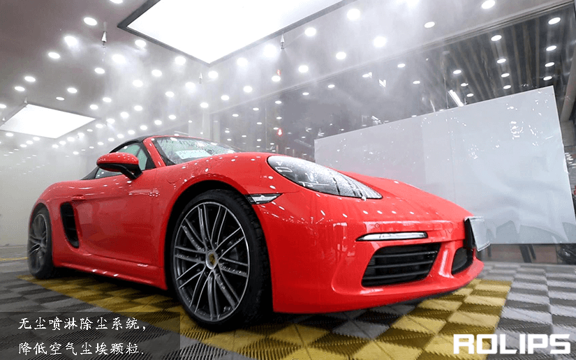 ROLIPS隐形车衣的施工环境怎么样？（图4）