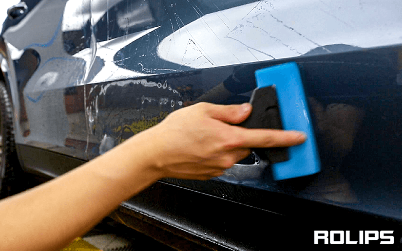 保时捷贴ROLIPS车衣的施工过程是什么