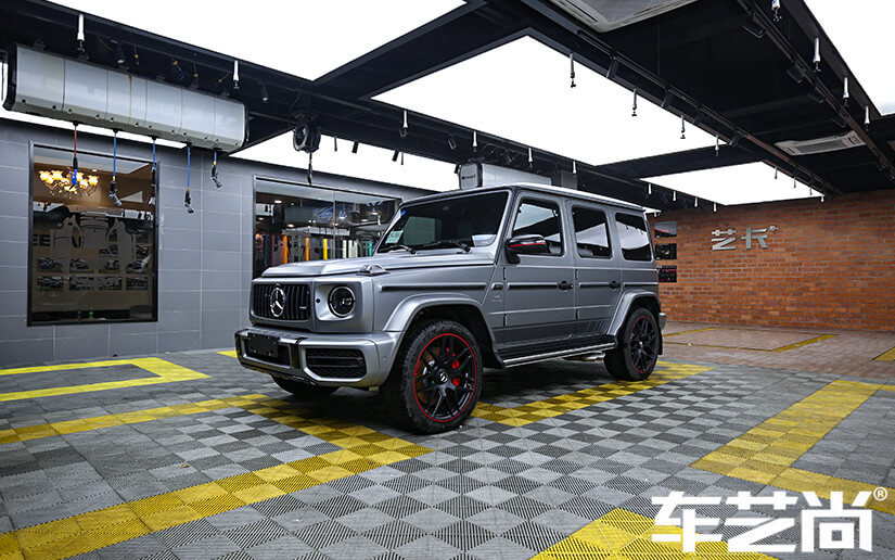 奔驰AMG装贴威固隐形车衣效果图（3）