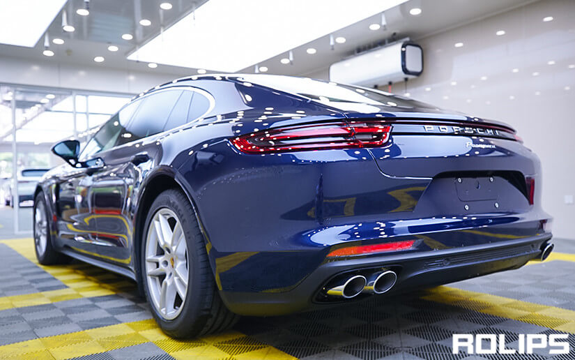 保时捷帕拉梅拉贴ROLIPS车衣好看吗