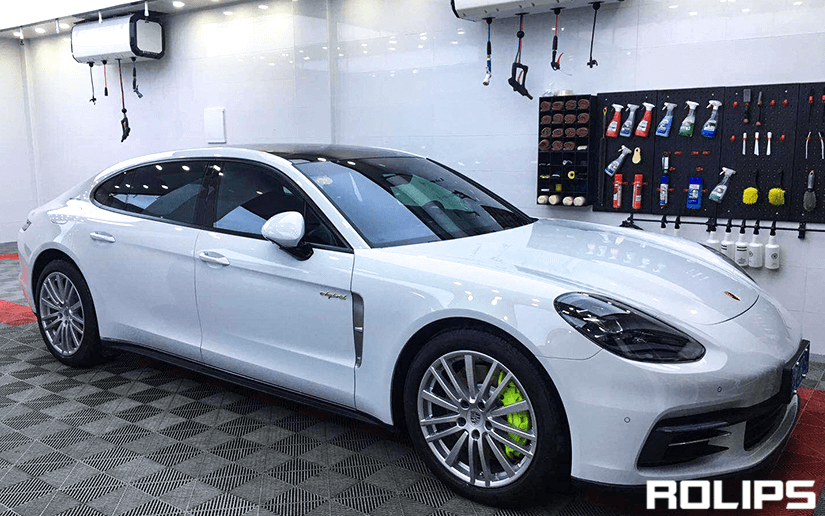 白色车贴ROLIPS隐形车衣抗黄变能力怎么样？（14）