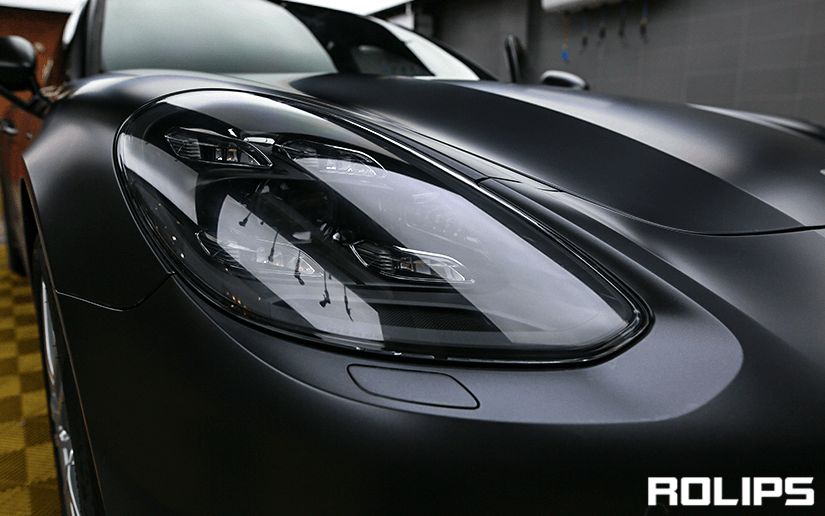 保时捷贴ROLIPS哑光车衣好看吗？（5）