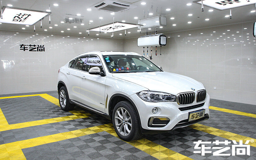 宝马X6贴威固隐形车衣效果图（3）