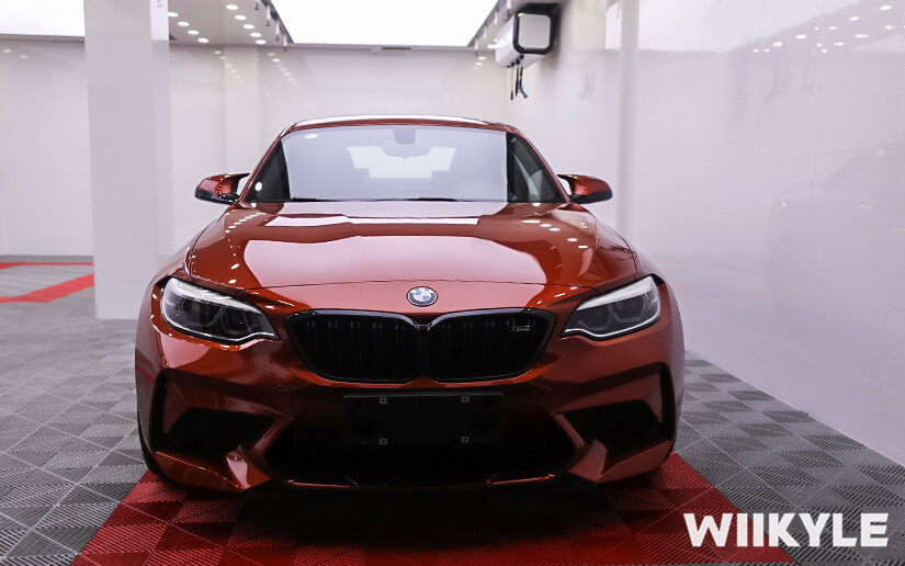 宝马M3车头近照细节图片