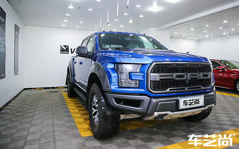 福特施工V-KOOL车衣室内效果图