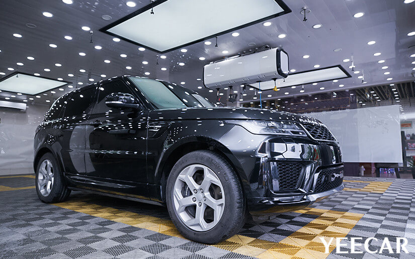 YEECAR车衣施工路虎整车效果图