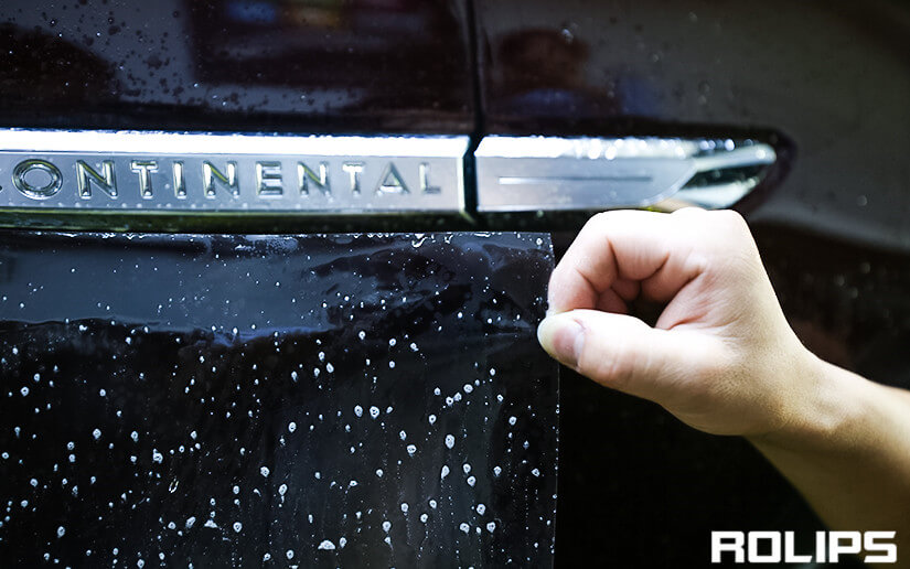 ROLIPS车衣施工的细节展示