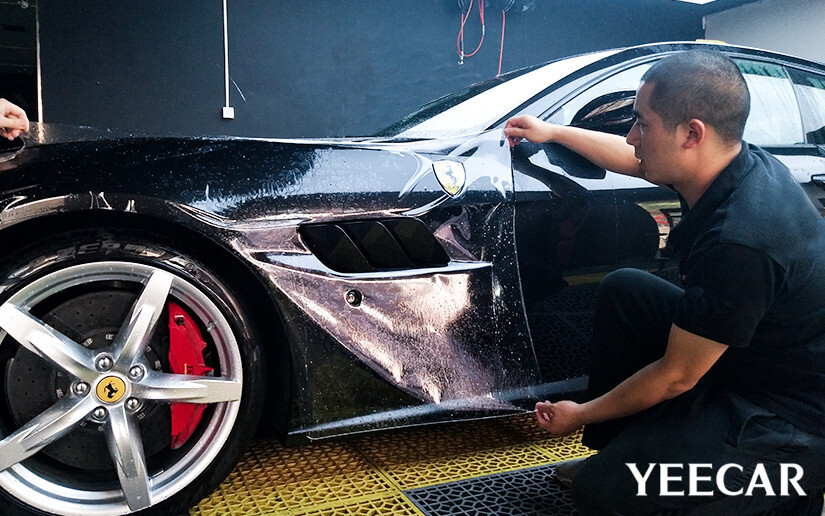 YEECAR裁膜有着更精准的裁膜系统，不划伤车漆
