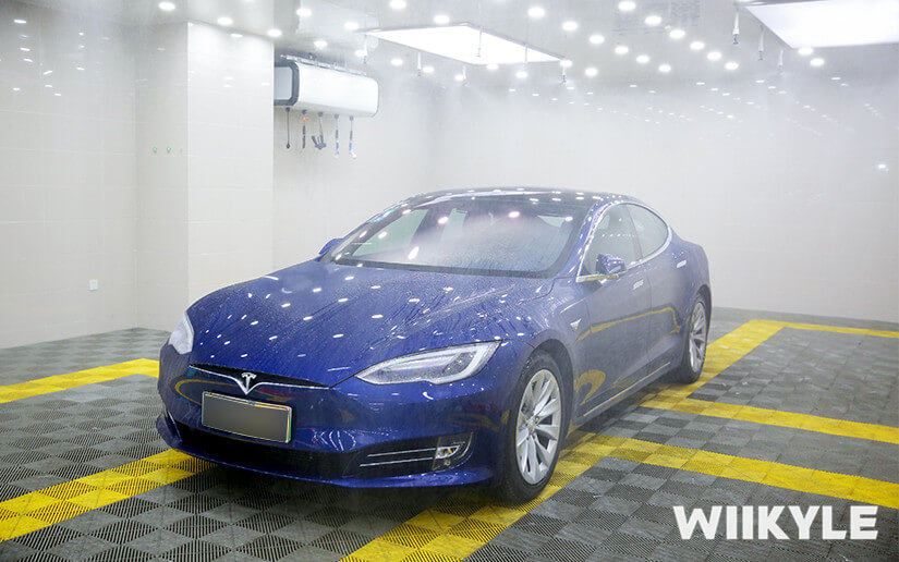 WIIKYLE无尘车间进行无尘喷淋