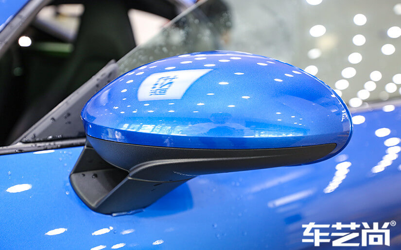 威固施工保时捷后视镜效果展示