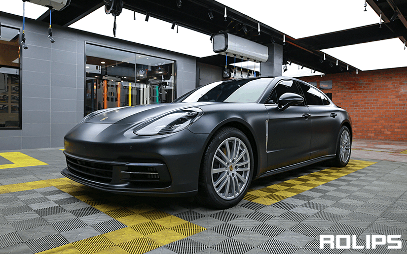 保时捷贴ROLIPS哑光车衣好看吗？（6）