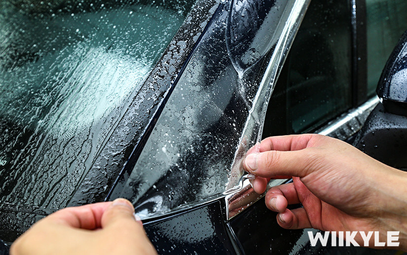 保时捷施工WIIKYLE专车专用漆面保护膜展示图（十三）