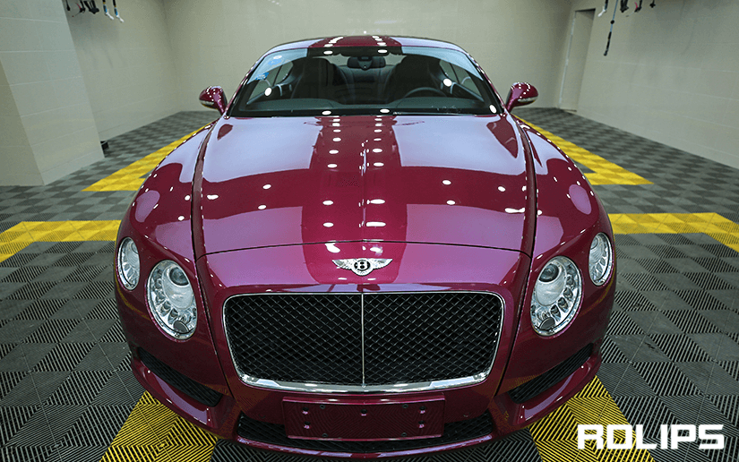 宾利车贴ROLIPS车衣的效果怎么样