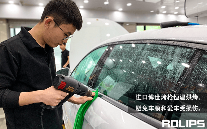 白色车贴ROLIPS隐形车衣抗黄变能力怎么样？（11）