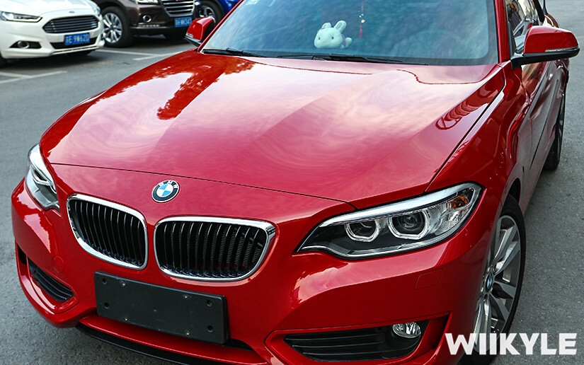 宝马2系贴隐形车衣效果怎么样？（图八）