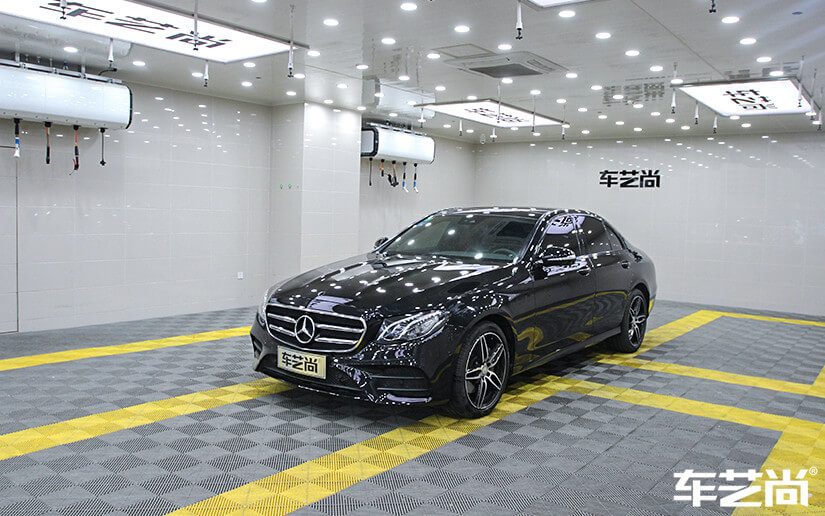 奔驰E300施工威固漆面保护膜案例展示效果（图三）