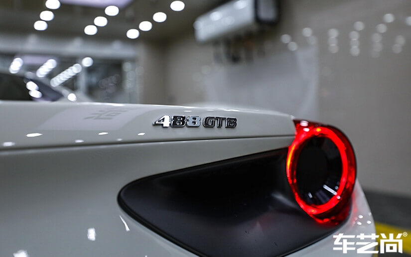 法拉利488贴威固膜效果图（二）