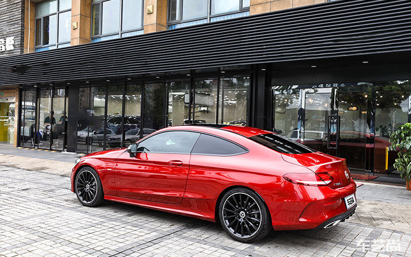 红色车漆贴龙膜隐形车衣好看吗？（6）