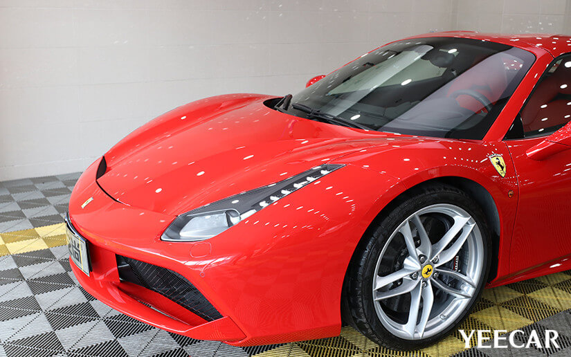 法拉利488贴YEECAR漆面保护膜效果怎么样？（图三）