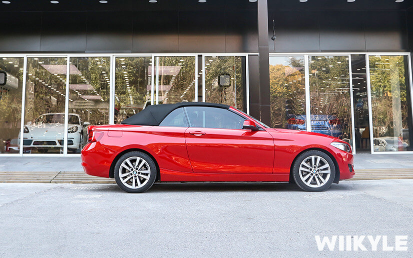 宝马2系贴隐形车衣效果怎么样？（图三）